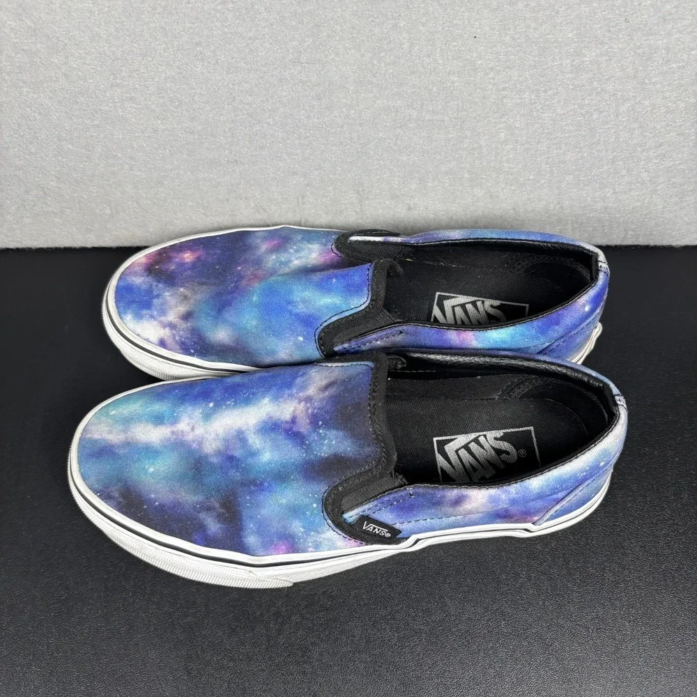 Vans Classic Slip On Galaxy Cosmic Space Unisex Shoes Womens 6.5 Mens 5 721356
